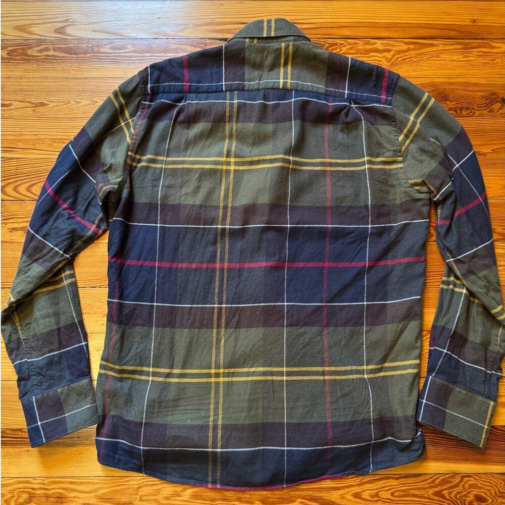 Barbour John Tartan Regular Fit Button Down Shirt - Picture 2 of 6
